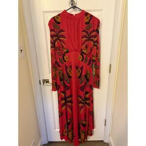 Farm Rio Living Bloom Blush Maxi Dress